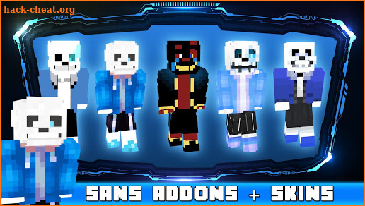 Sans Addon For Minecraft PE screenshot