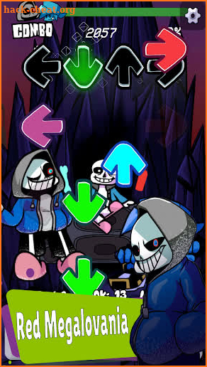 Sans And DUSTTALE FNF MOD screenshot