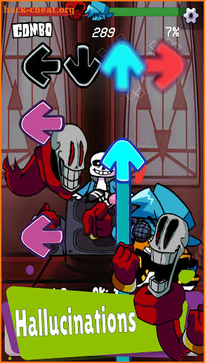 Sans And DUSTTALE FNF MOD screenshot