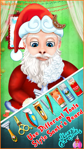 Santa Beard Shave Salon screenshot