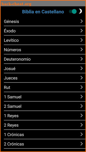 Santa Biblia en Castellano screenshot