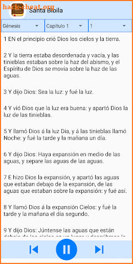 Santa Biblia Reina Valera Audio Gratis screenshot