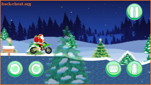 Santa Bike Challenge screenshot