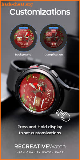 Santa Claus - Animated Watch screenshot