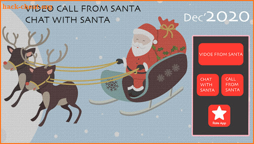 Santa Claus Call and Chat Simulation screenshot