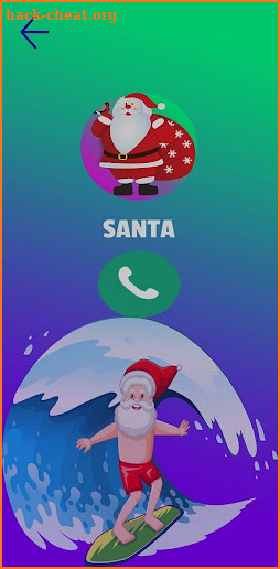 Santa Claus Chat Video Call screenshot