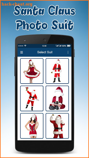 Santa Claus Christmas Photo Suit screenshot