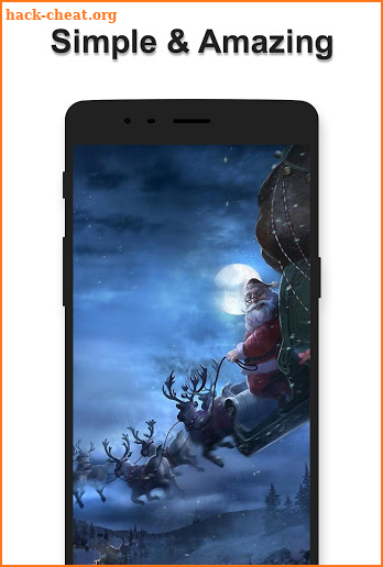 Santa Claus Live Wallpaper HD screenshot