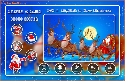 Santa Claus Photo Editor - Xmas Photo screenshot