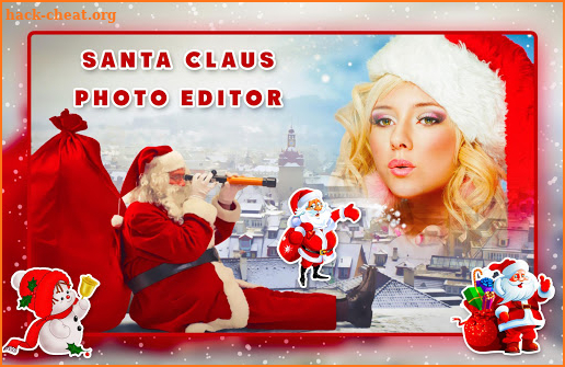 Santa Claus Photo Editor - Xmas Photo Frames screenshot