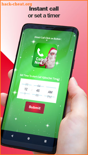 Santa Claus Video Call Simulator screenshot