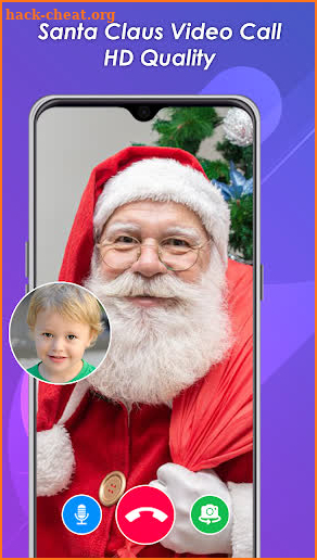 Santa Claus Video Calling Simulator screenshot