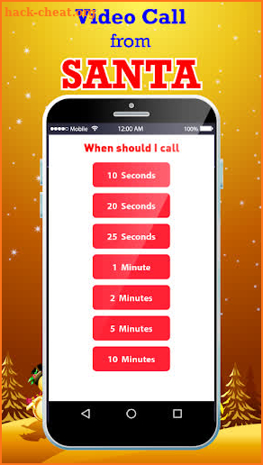 Santa Claus Video Live Call screenshot