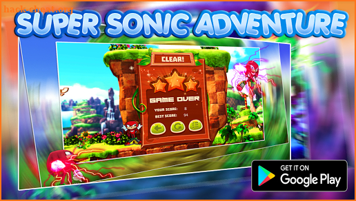 Santa clause & super Sonic christmas screenshot