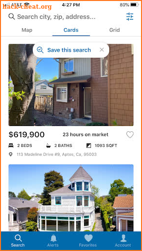 Santa Cruz Real Estate screenshot