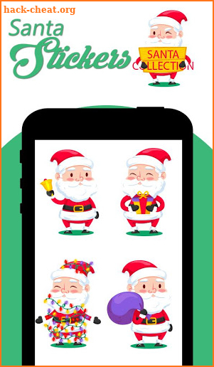 Santa Hat and Christmas Emoticons screenshot