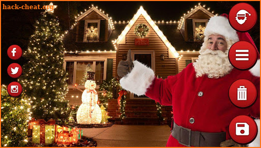 Santa In Photo – Christmas Stickers For Pictures screenshot