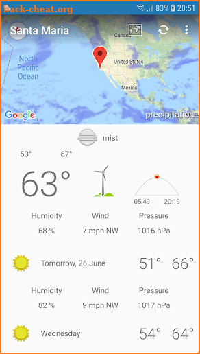 Santa Maria, CA - weather and more screenshot