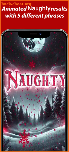 Santa Naughty or Nice Scanner screenshot