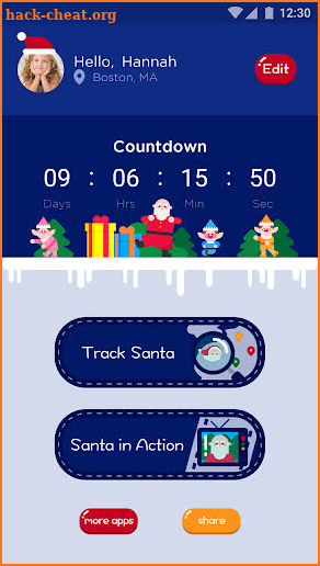 Santa Tracker - Track Santa (Tracking Simulator) screenshot