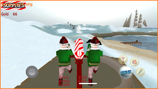 Santa vs Zombie Pirates screenshot