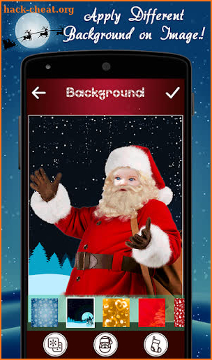 Santa Yourself -  Create your Christmas avatar screenshot