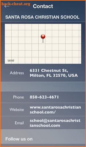 santarosachristianschool screenshot