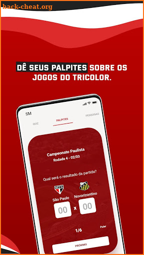 São Paulo FC screenshot