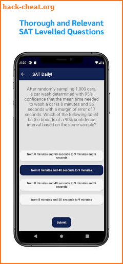 SAT Daily: SAT Exam Prep screenshot