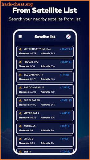 Satellite Finder Director: GPS screenshot