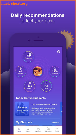 Sattva -  Meditation App screenshot