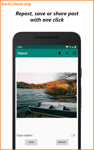 Save and Repost Instagram Photos/Videos screenshot
