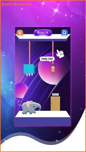 Save The Boy: Line Cut Game screenshot