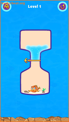 Save The Fish - Pull Pin Puzzle screenshot