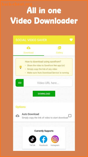 Savefrom Net - Download Video For free screenshot