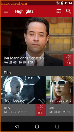 Save.TV – TV Recorder, Fernsehen ohne Werbung screenshot