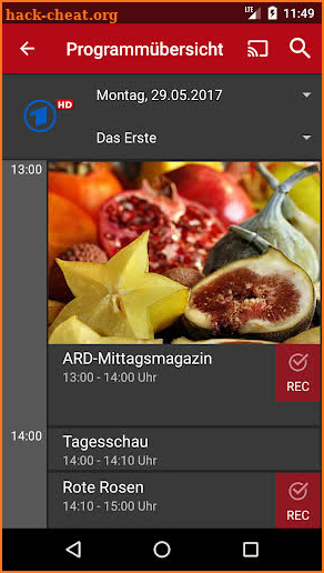 Save.TV – TV Recorder, Fernsehen ohne Werbung screenshot