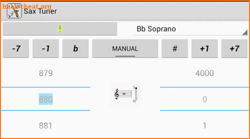 Sax Tuner Pro screenshot