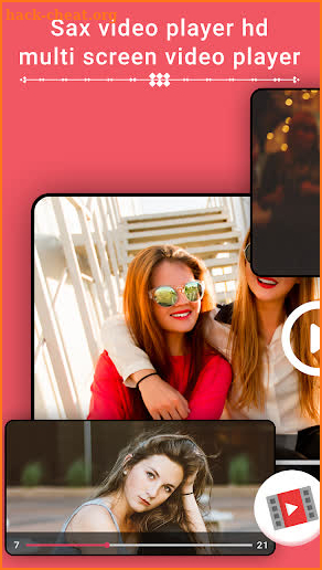 SAX Video Player : HD Multi Screen Video Player screenshot