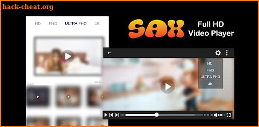 SĀX Video Player - HDR Video Player With Gallery screenshot