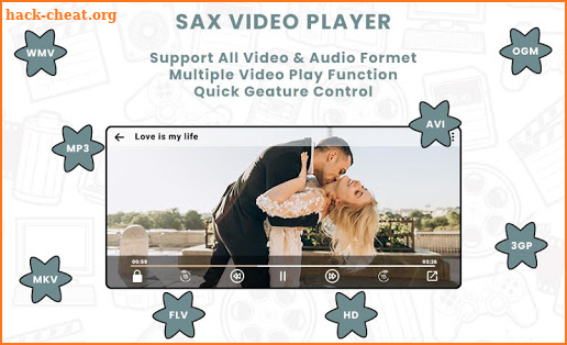 Sax Video Player - XNX Video Player screenshot