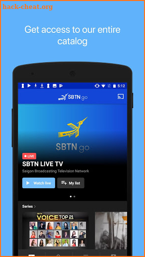 SBTN go screenshot