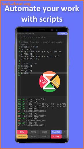 Scalar — Advanced Calculator & Math Scripts screenshot