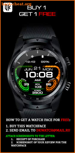 Scale WatchFace screenshot