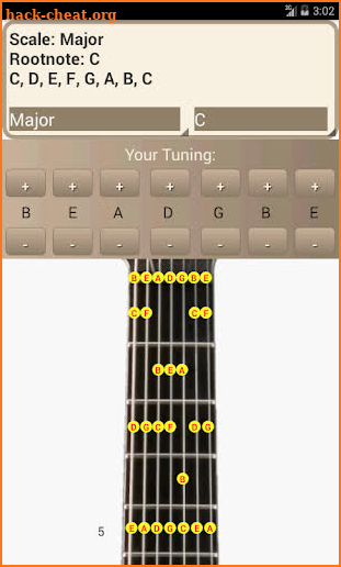 Scales & Chords: 7 Guitar PRO screenshot