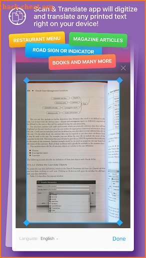 Scan & Translate + Text Grabber screenshot