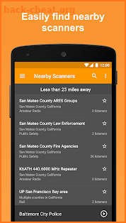 Scanner Radio Pro: Police, Fire, and Air Traffic screenshot