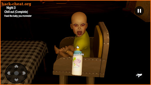 Scary Baby in Dark Haunted House screenshot