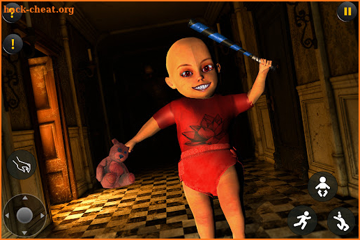 Scary Baby In Yellow Game 3D screenshot