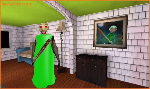 Scary Baldie Granny Mod screenshot